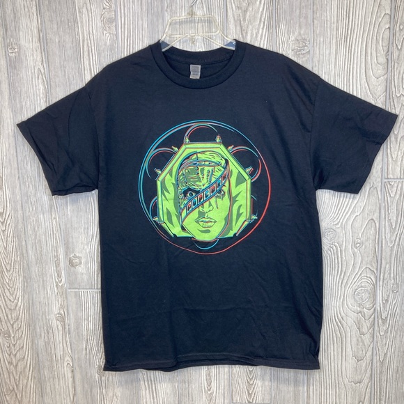 Zobie Fright Exclusive T-shirt Inspired By Popcorn, Size Large, Horror Sci-Fi - Picture 2 of 6